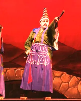 The Mikado theatre performance